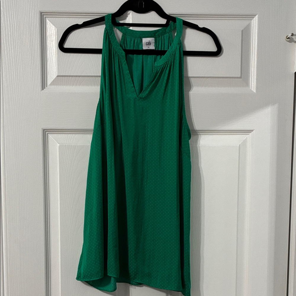 CAbi Vibrant Green Tank Top - Picture 1 of 4